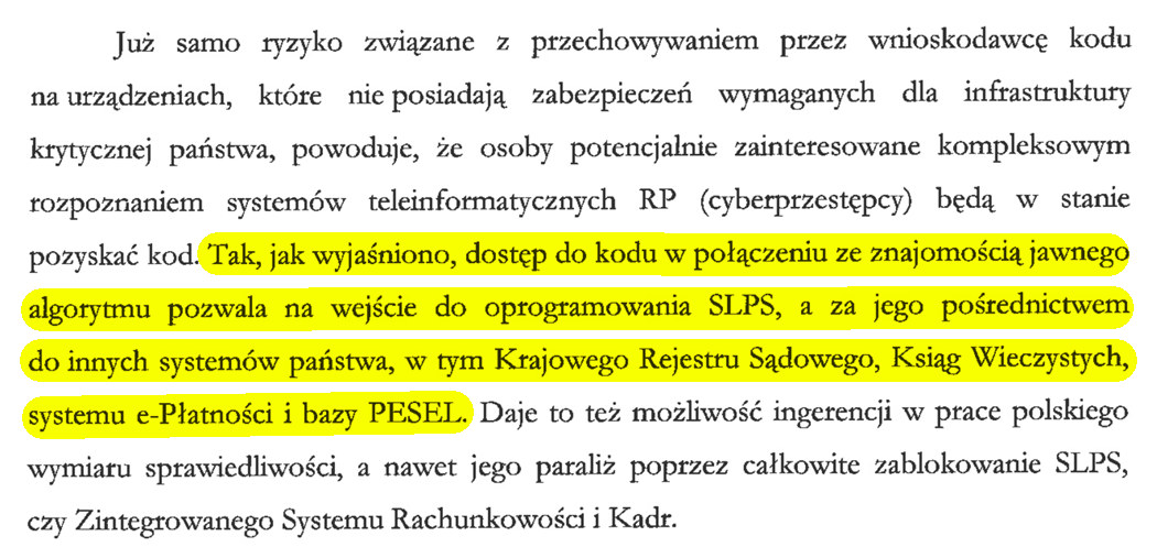 Realny i najwyższy stopień zagrożenia